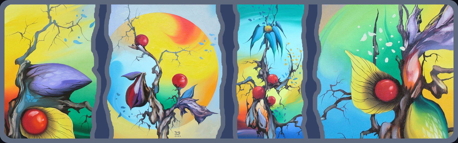 Korábbi festmények - Vízivilág 2003-2007