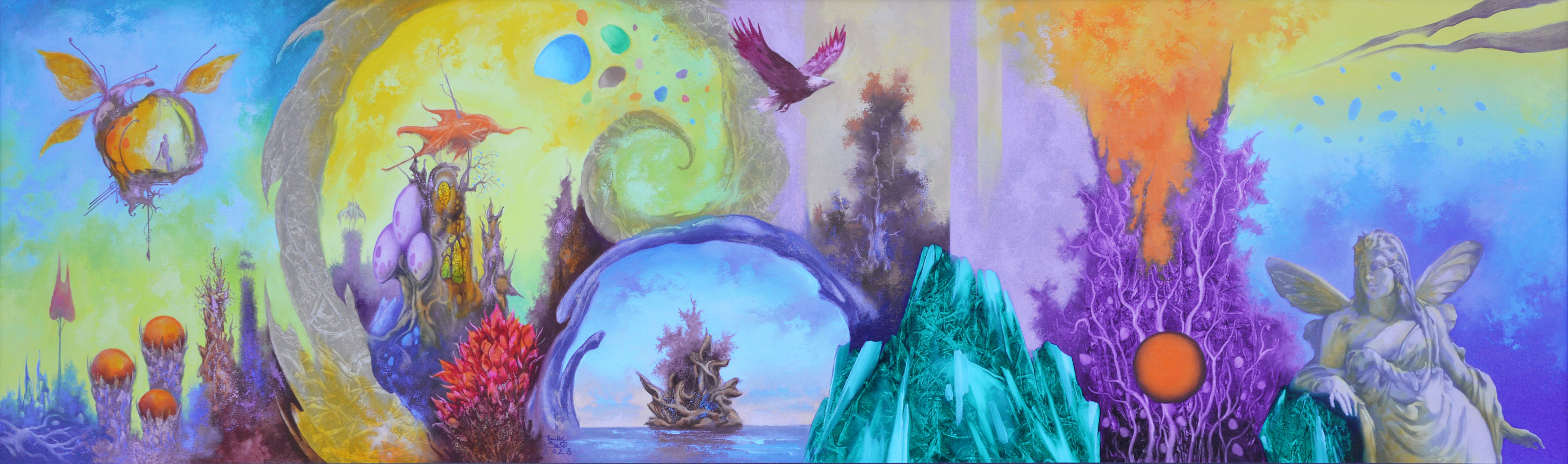 Időkapuk, 200x60 cm