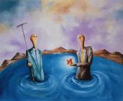 Talált mitológia, 1998, olaj, farost, 60 x 50 cm