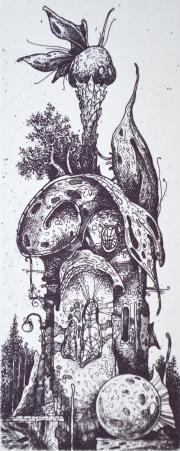 Nimfa lak, 2025, 6x15 cm