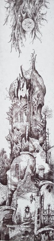 A kristálytudós háza, 2017, 7,5x31 cm