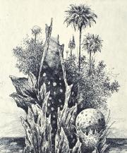 Sziget, 2017, 8x9,5 cm