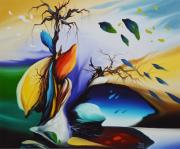 Lagúna 6, 2003, olaj, farost, 60 x 50 cm