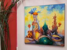 Kiállítás a Wigner Középiskola könyvtárában